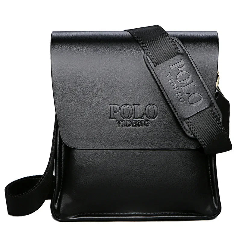 Polo Men's Vertical Crossbody Bag – Single Shoulder Bag