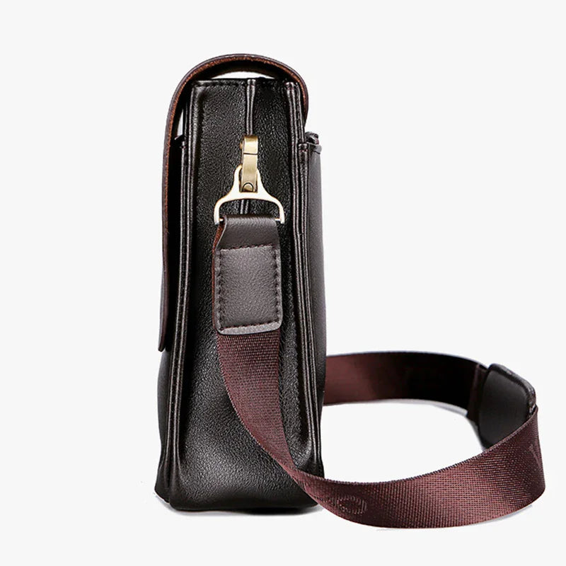 Polo Men's Vertical Crossbody Bag – Single Shoulder Bag
