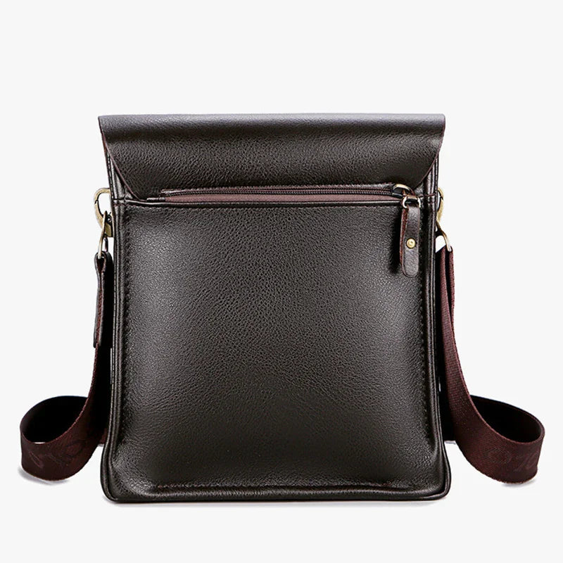 Polo Men's Vertical Crossbody Bag – Single Shoulder Bag
