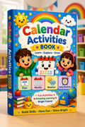 My First Calendar Activities Book-Children's Book