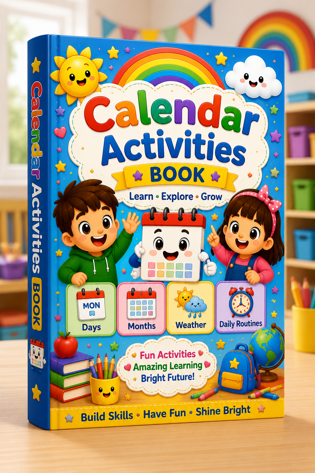 My First Calendar Activities Book-Children's Book