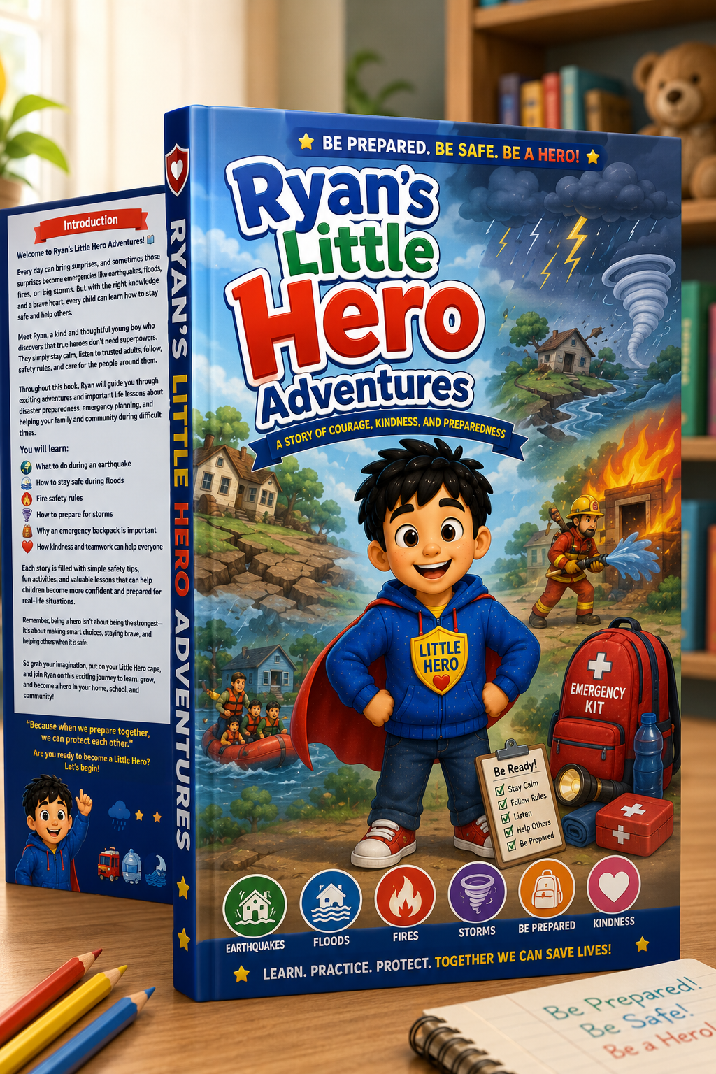 Ryan's Little Hero Adventures - Children's Story Book / Ebook